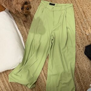 Zara Light Green Women's Pantsuit